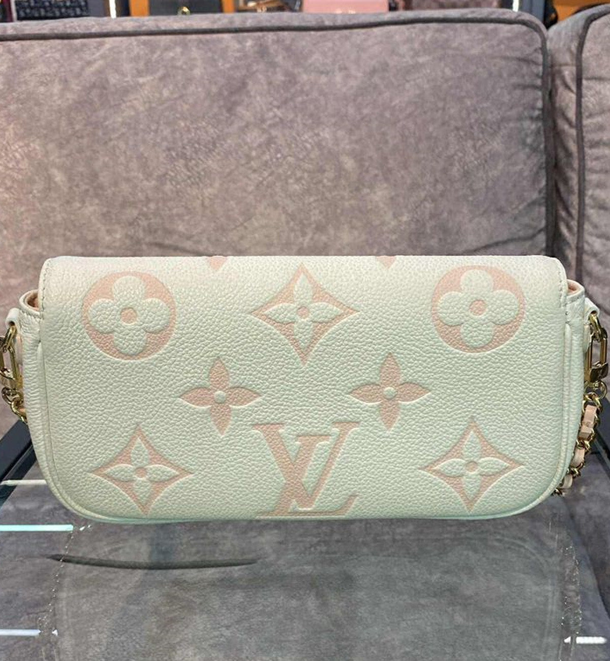 [Pre-Used] LV Bag Ivy WOC Pastel Pink Empreinte (Seasonal Design)