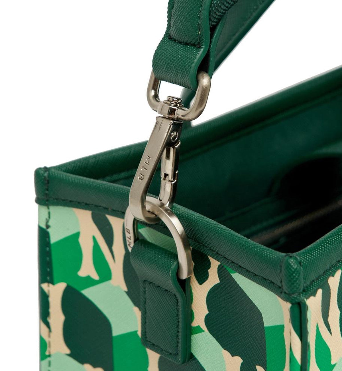 MLB Cube Monogram S Tote Bag NY (Green)