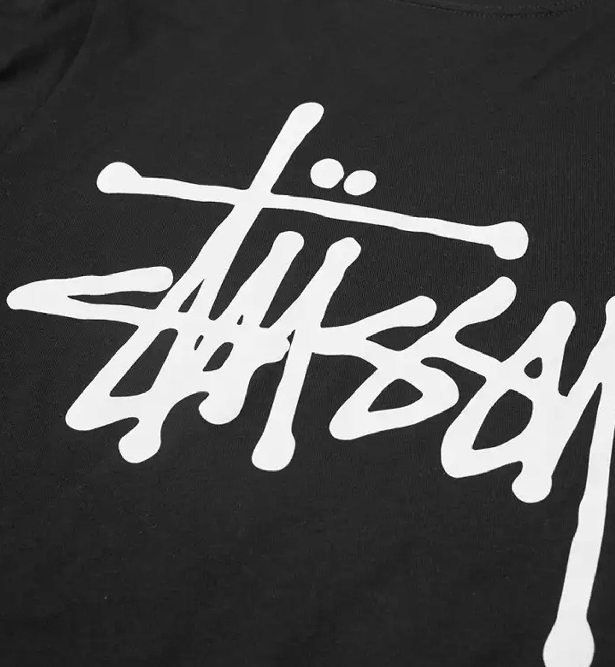 Stussy Basic Crew Sweatshirt (Black)