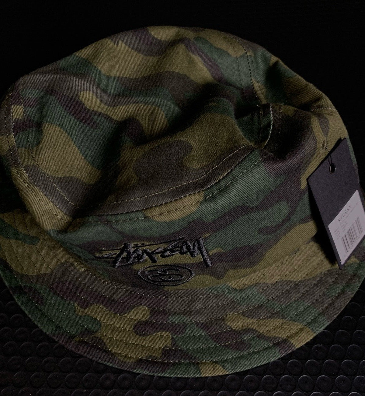 Stussy Stock Lock SP17 Bucket Hat (Green)