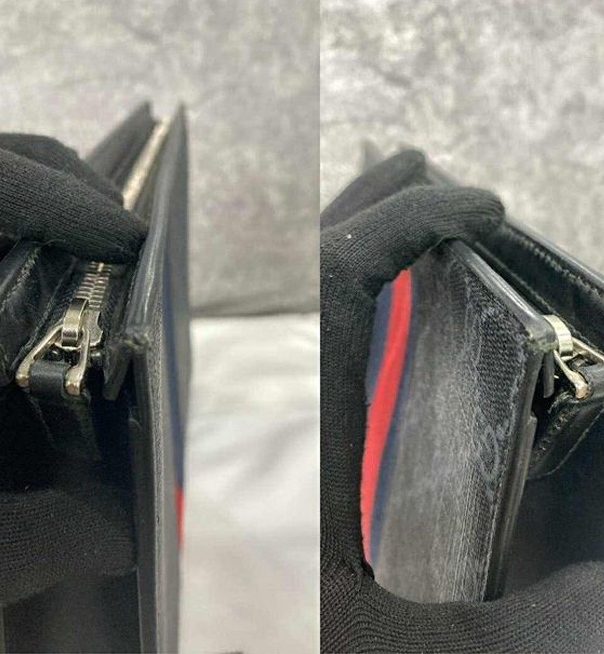 [Pre-Used] Gucci Clutch Black Sherry