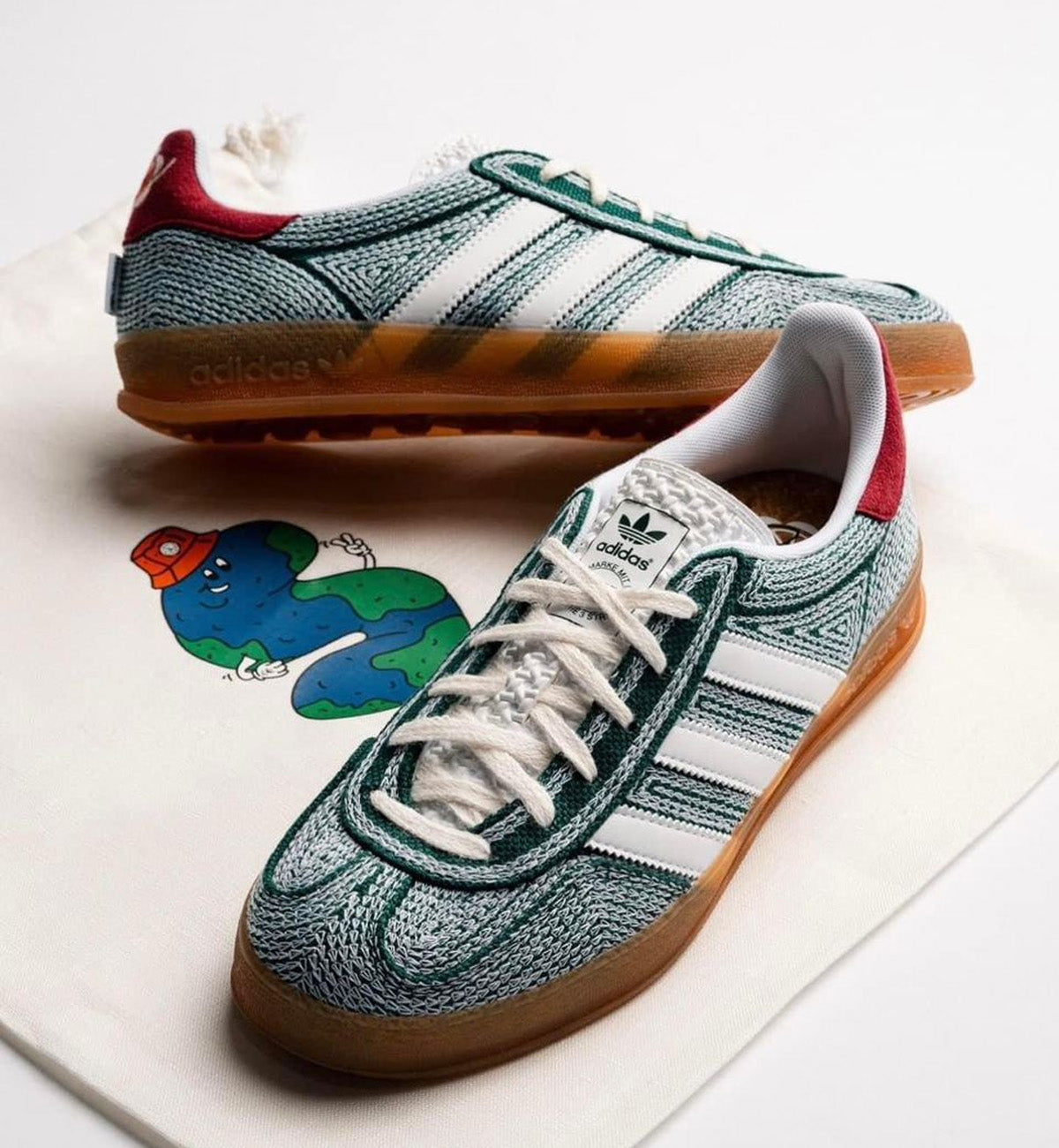 Sean Wotherspoon x Adidas Gazelle Indoor Hemp – The Factory KL