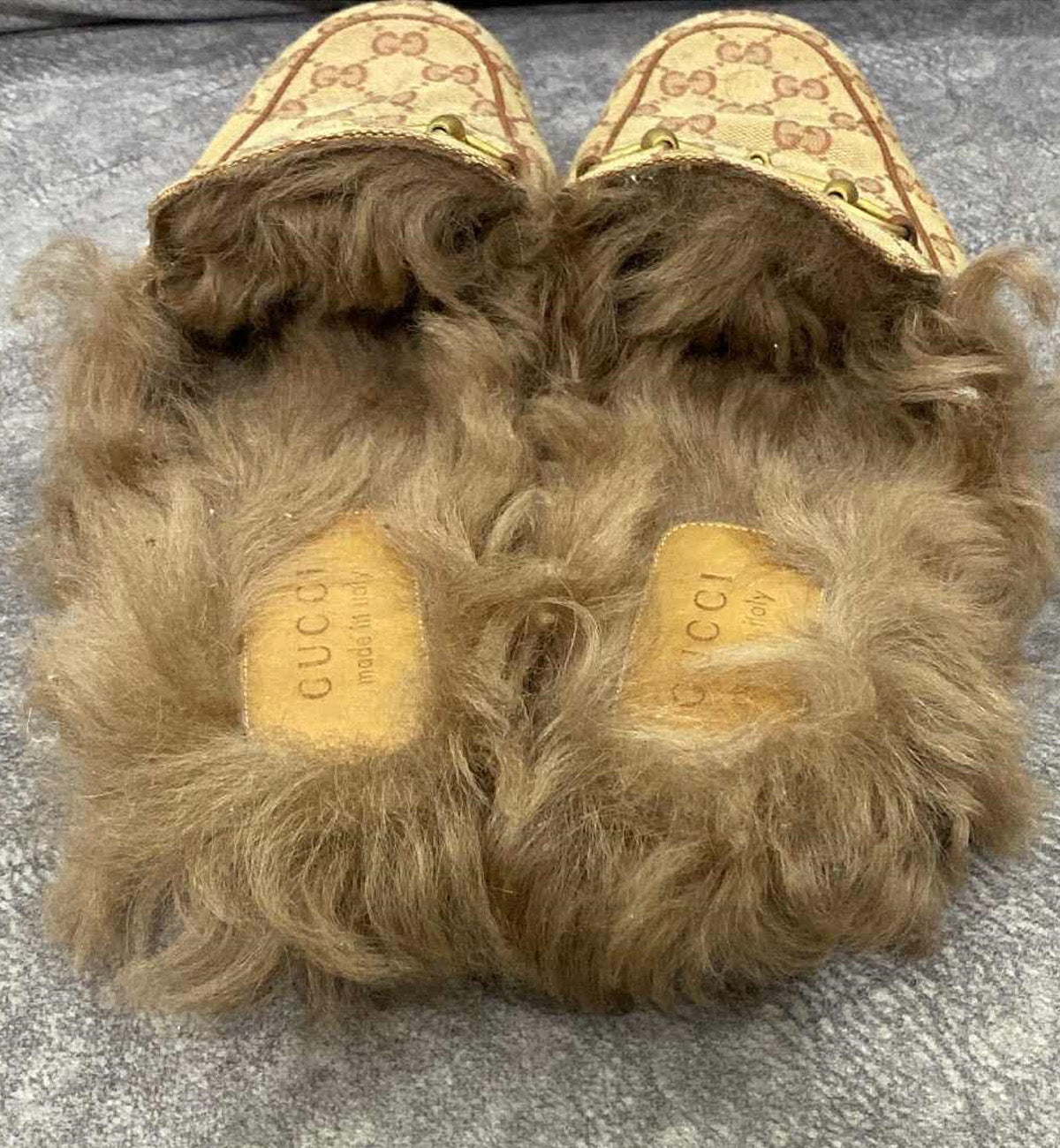 [Pre-Used] Gucci Loafer Princetown Slip Brown