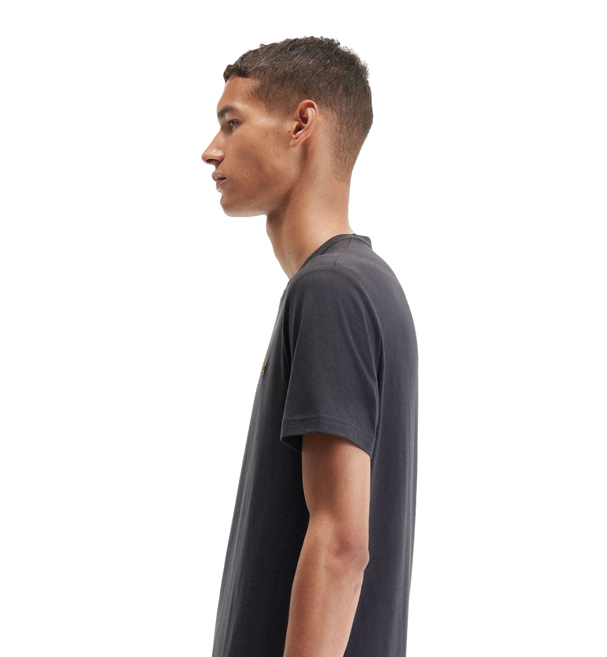 Fred Perry Small Logo T-Shirt (Dark Grey)