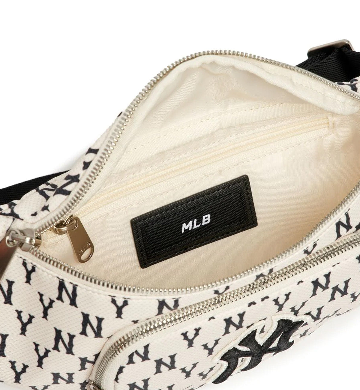 NYK Classic Monogram Hipsack (White Black)