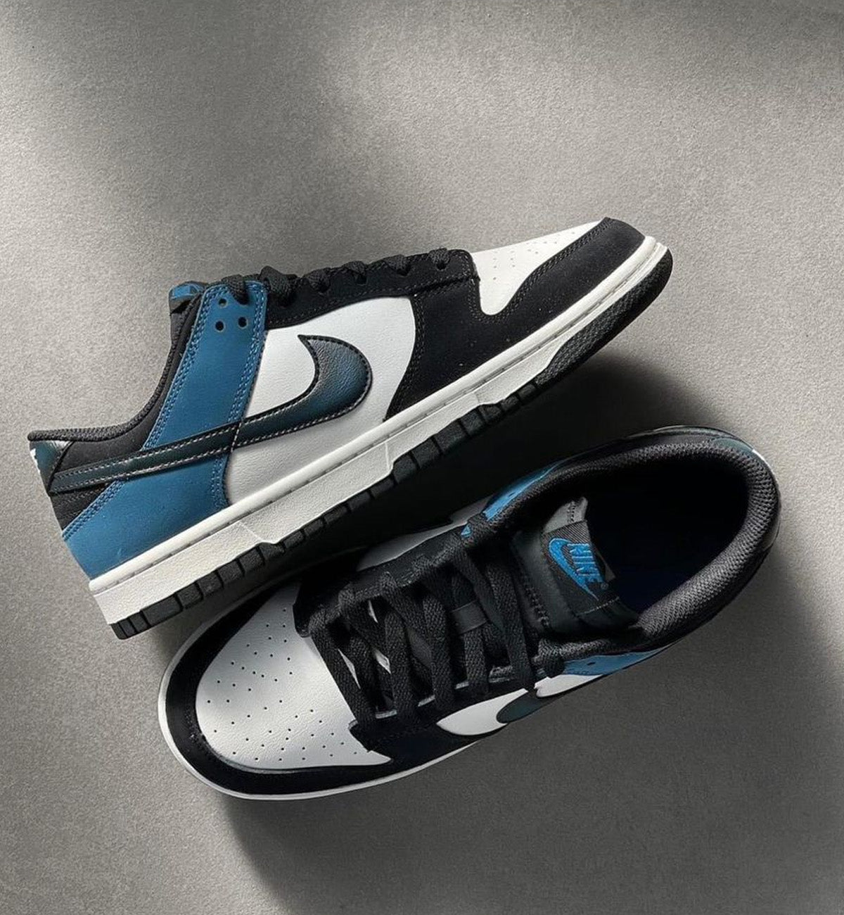 Nike Dunk Low Black Industrial Blue