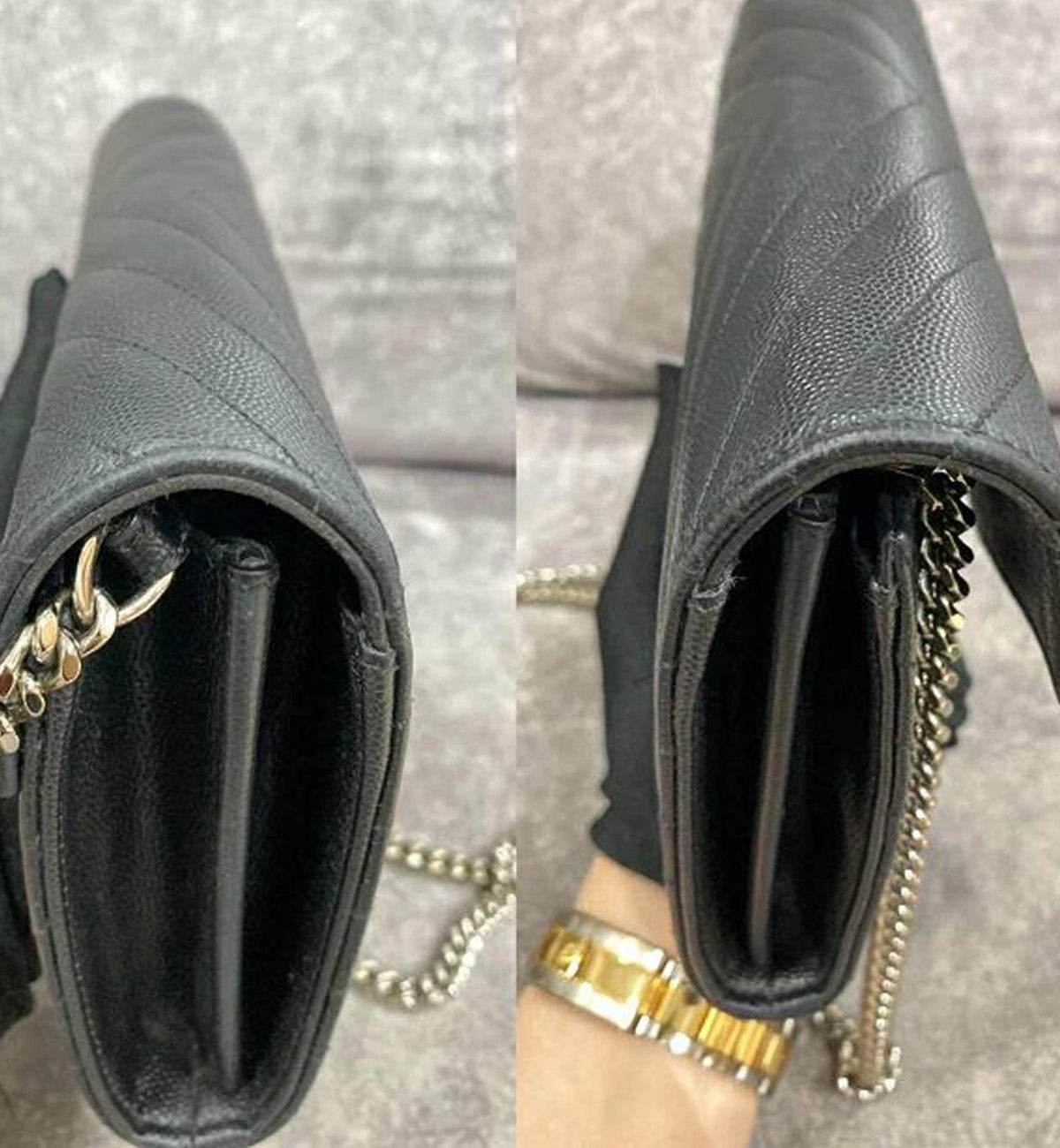 [Pre-Used] YSL Cassandre WOC Bag SHW