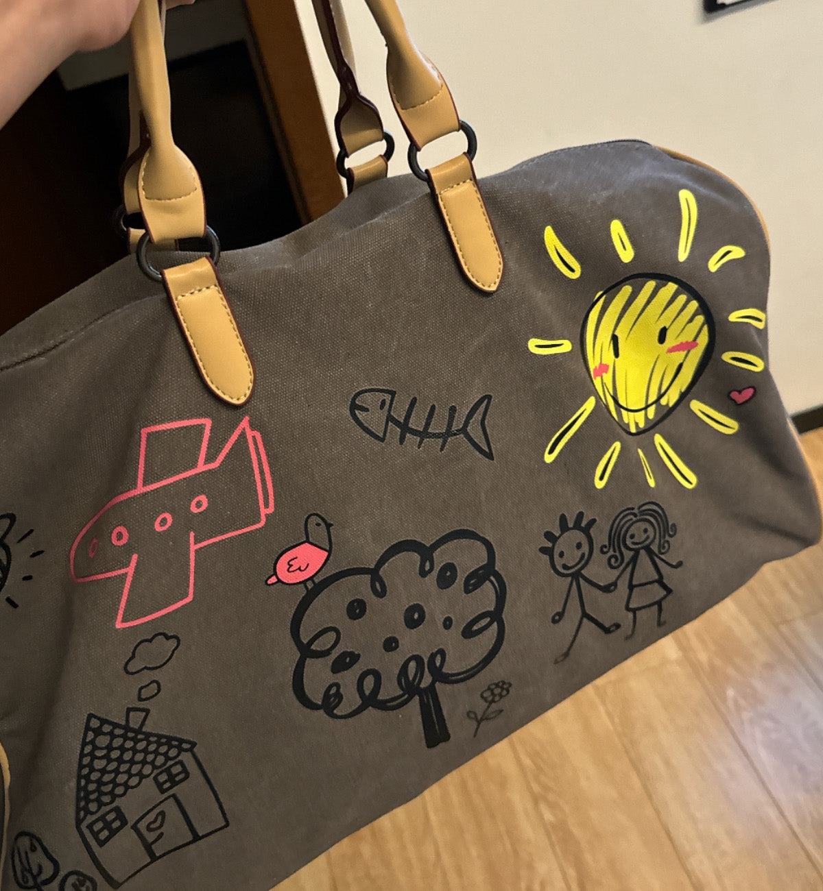 ResNonverba Sunny Duffel Bag (Brown)