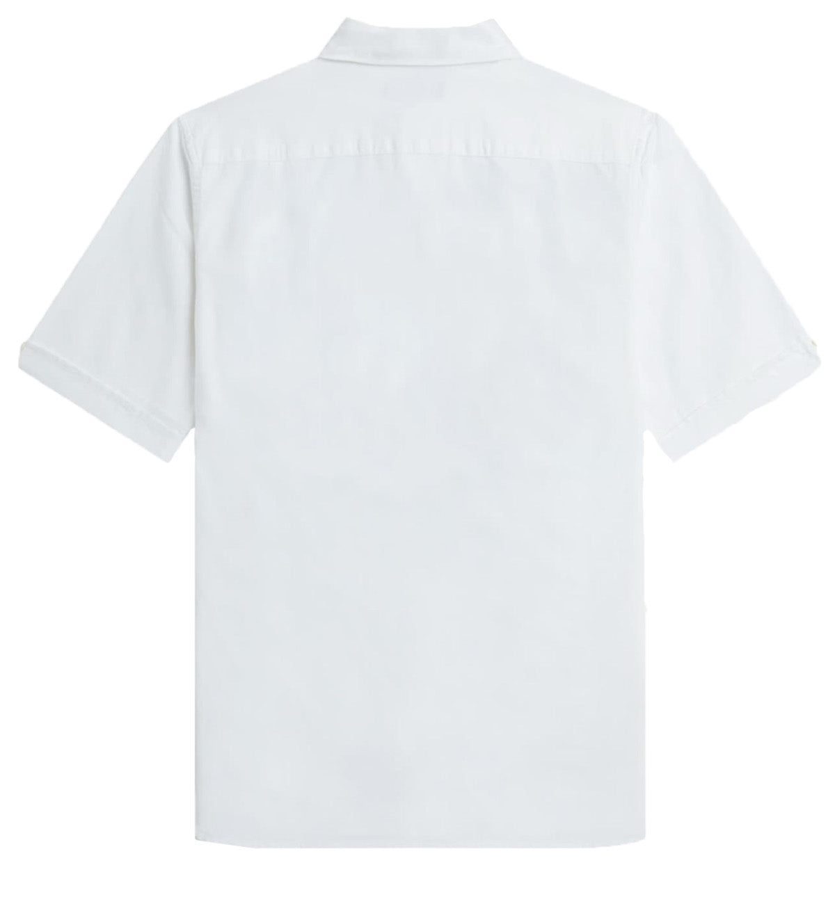 Fred Perry Short Sleeve Oxford Shirt (White)