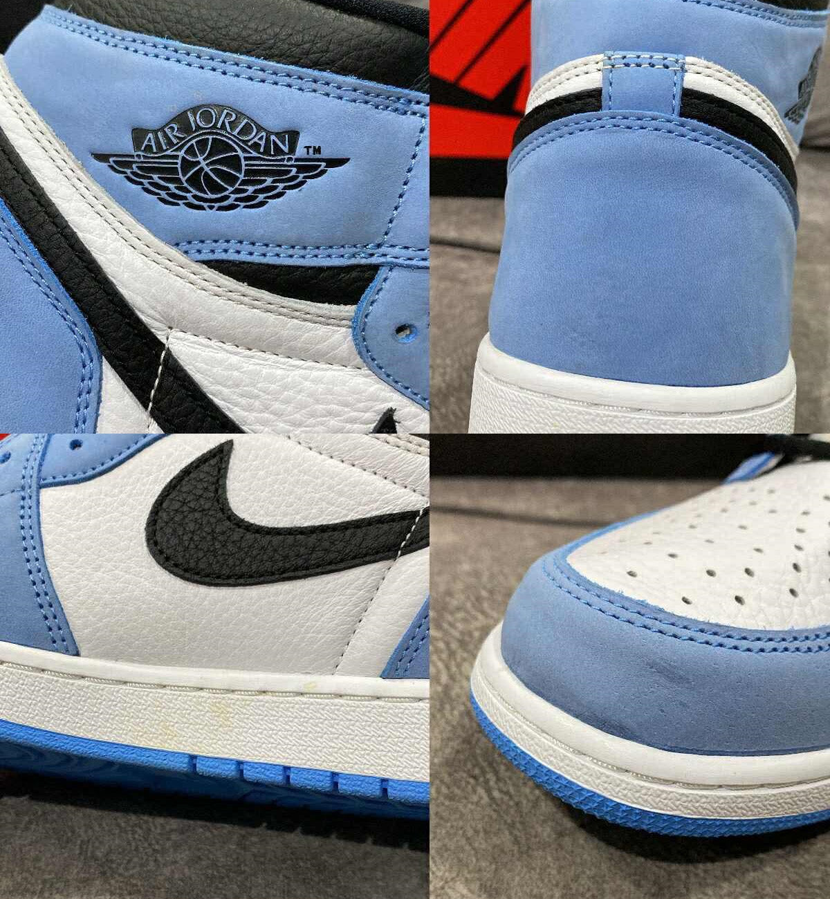 [Pre-Used] AJ1 High University Blue Suede