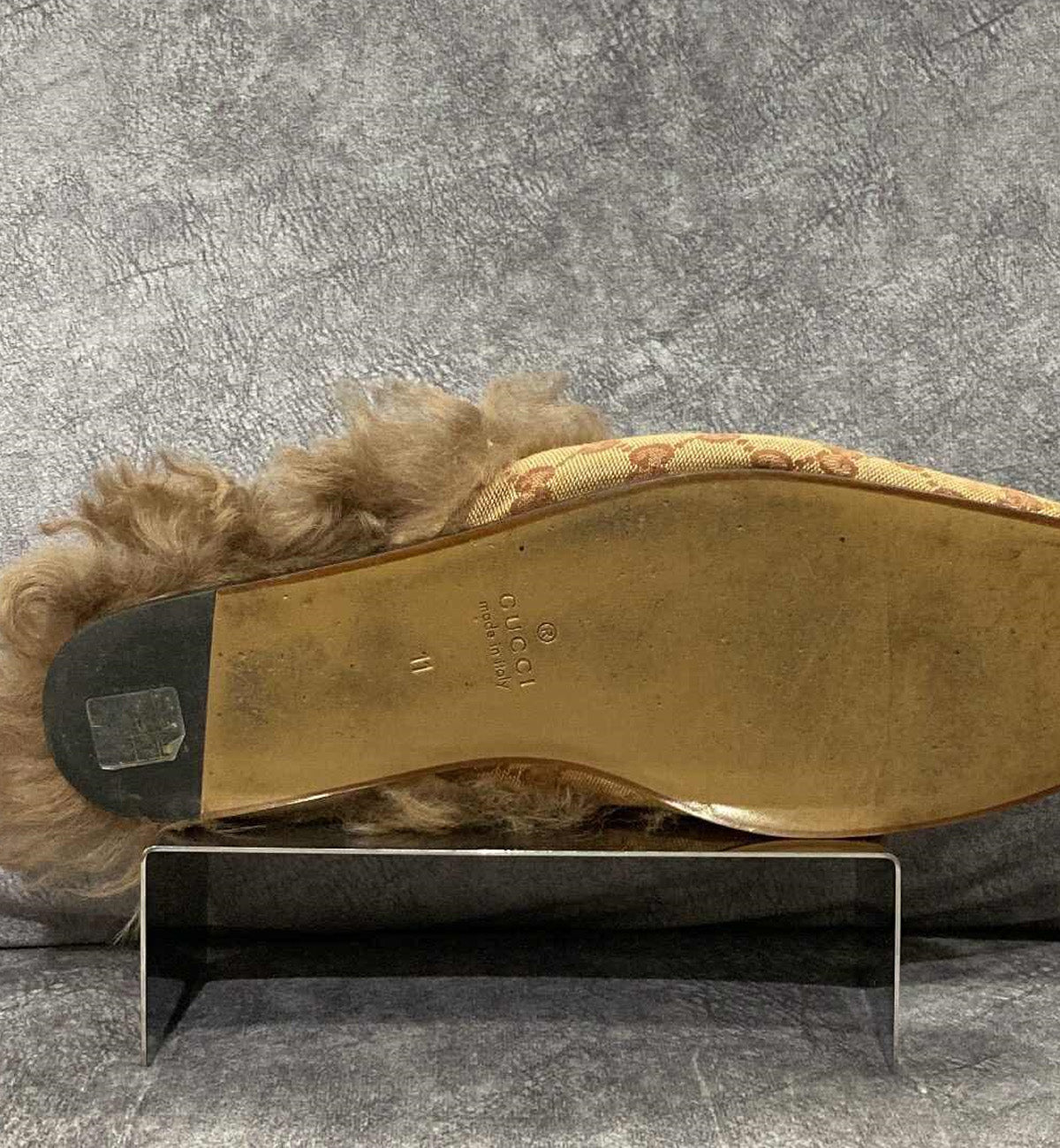 [Pre-Used] Gucci Loafer Princetown Slip Brown