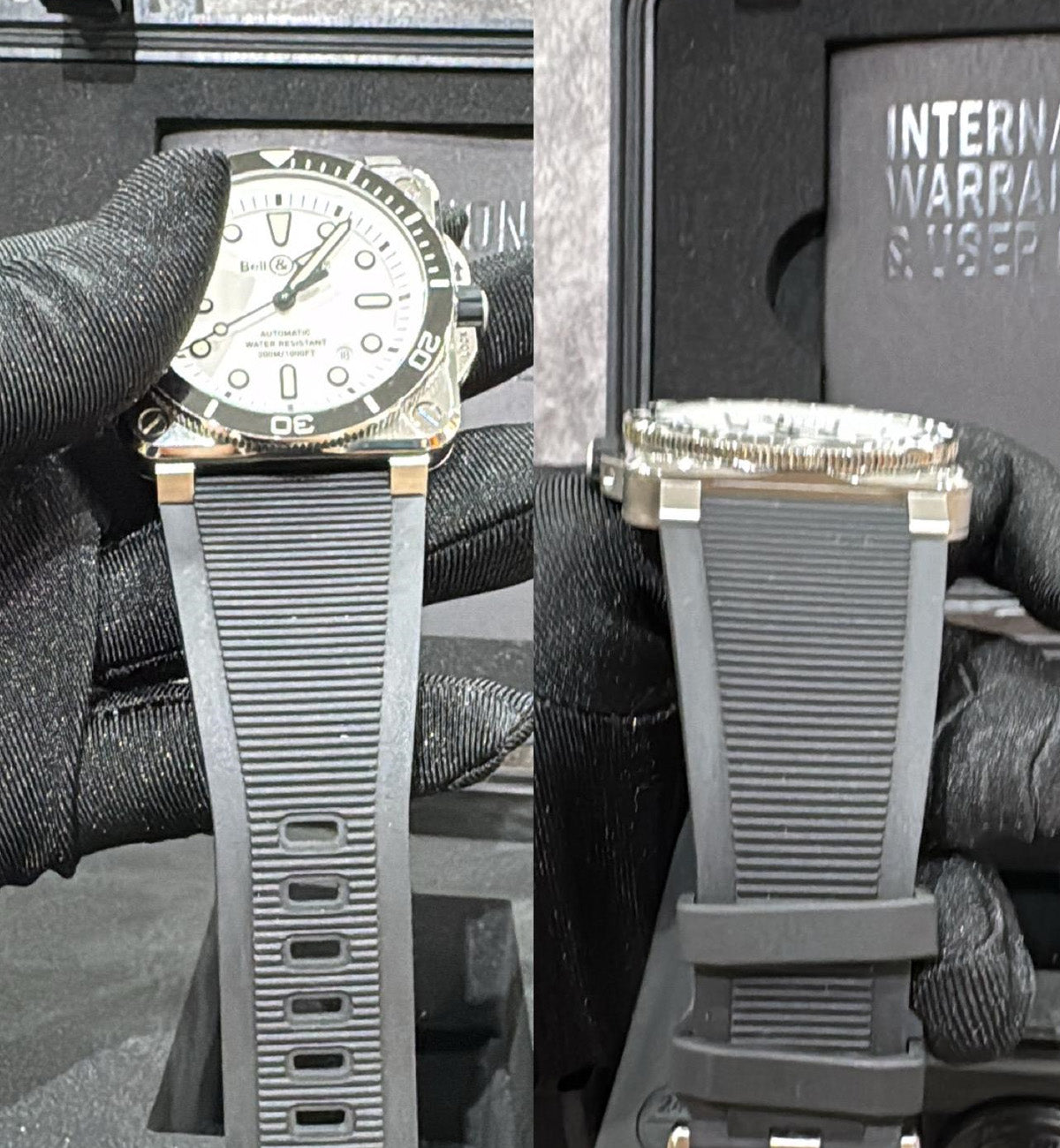 [Pre-Used] Bell & Ross Diver Watch BR03-92 White Dial