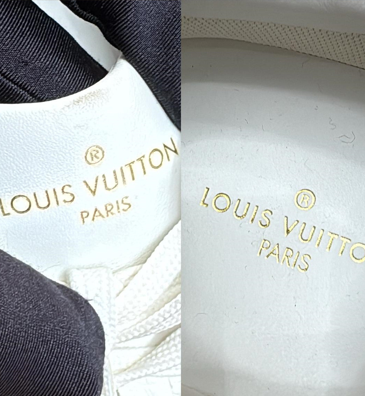 [Pre-used] LV Sneaker Frontrow White Leather Monogram