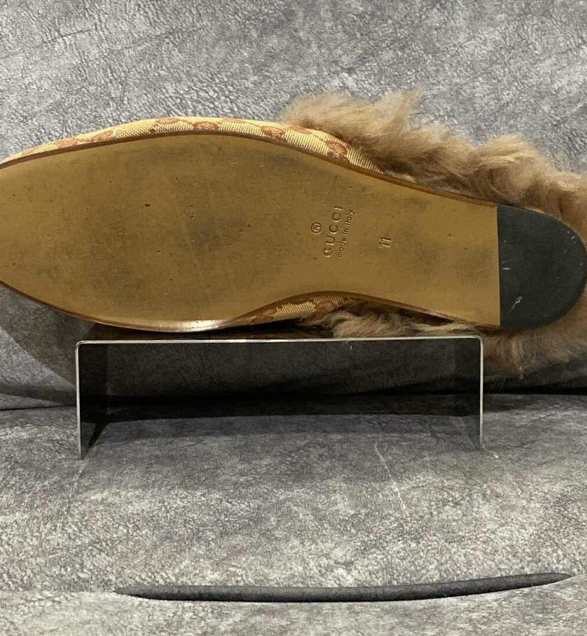 [Pre-Used] Gucci Loafer Princetown Slip Brown