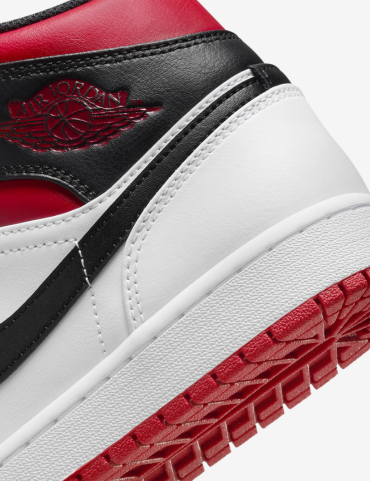 Nike Air Jordan 1 Retro Mid OG (Gym Black Red)