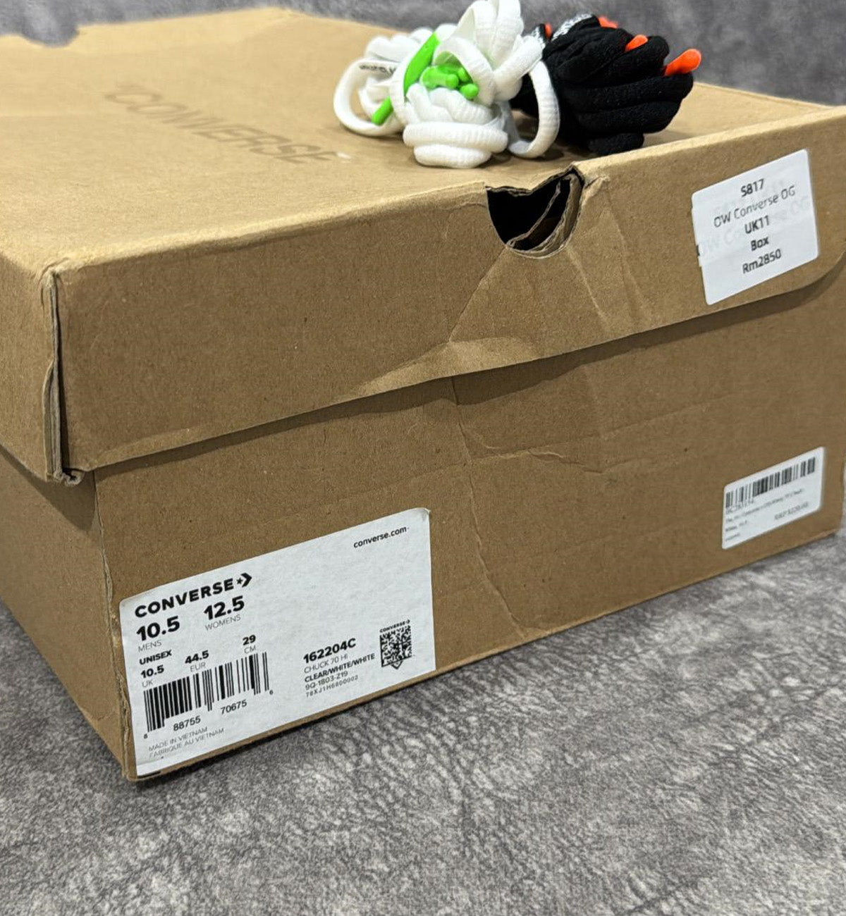 [Pre-Used] Off-White Converse OG Transparent