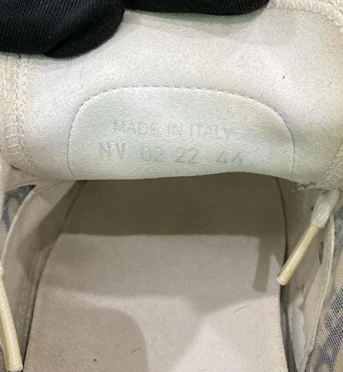 [Pre-Used] Dior B23 Low Oblique Grey Navy Sneaker