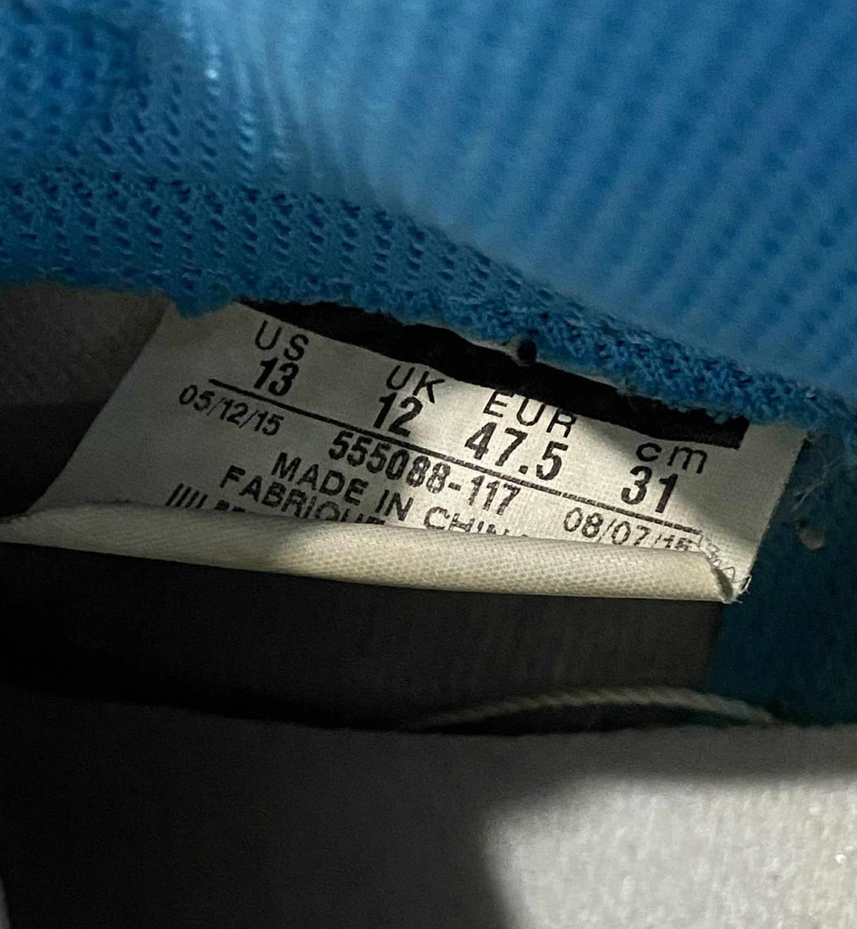[Pre-Used] AJ1 High OG UNC Blue