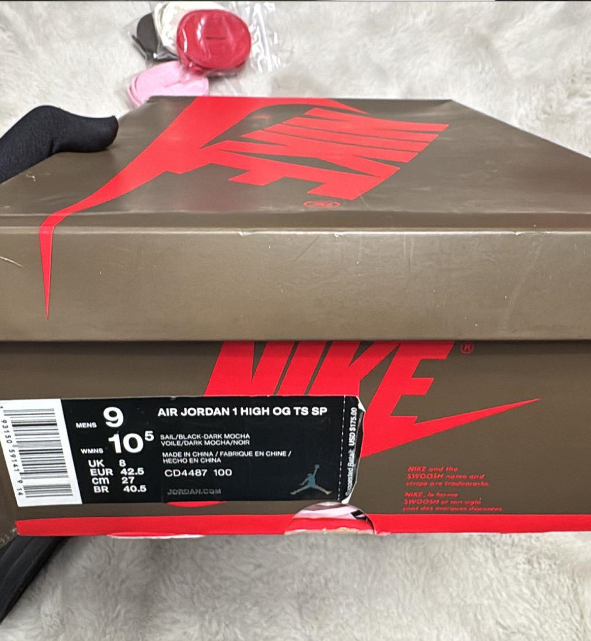 [Pre-used] AJ1 Travis High Mocha OG