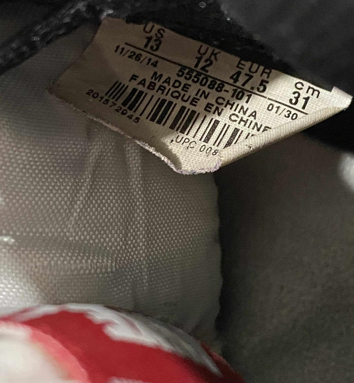 [Pre-Used] AJ1 High OG Chicago 2015
