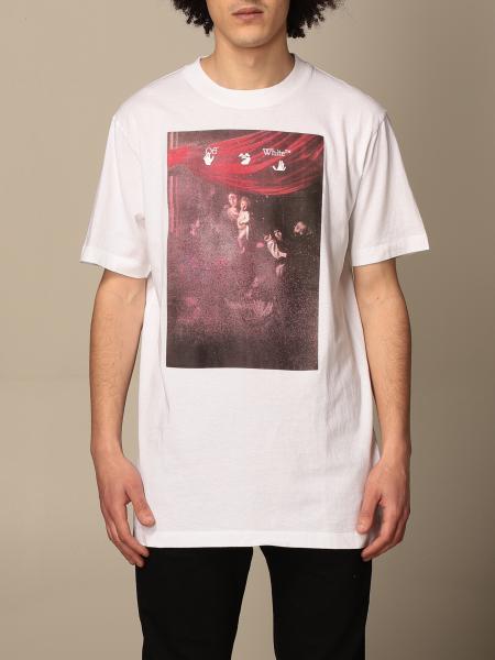 OFF-WHITE Sprayed Caravaggio T-shirt - Shop Streetwear, Sneakers, Slippers and Gifts online | Malaysia - The Factory KL