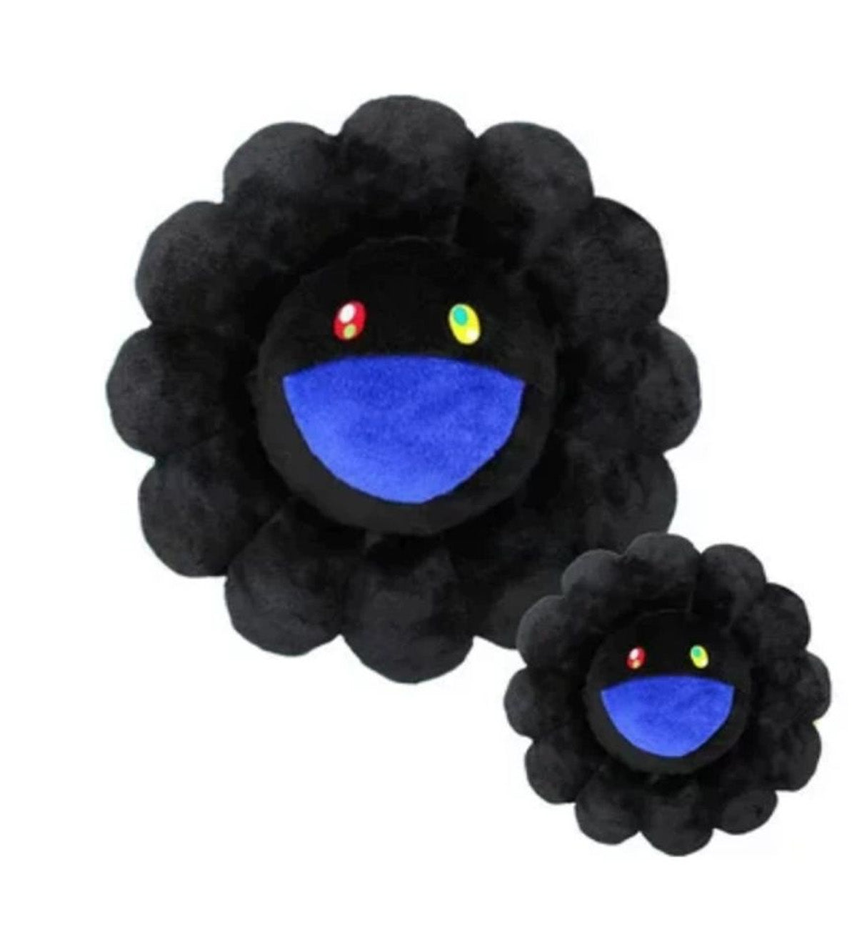 Takashi Murakami Cushion 30cm (Black/Blue)