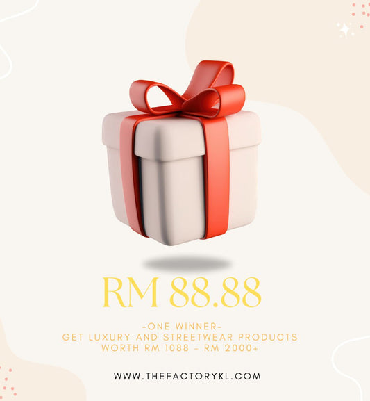 Giveaway Draw (RM88.88)