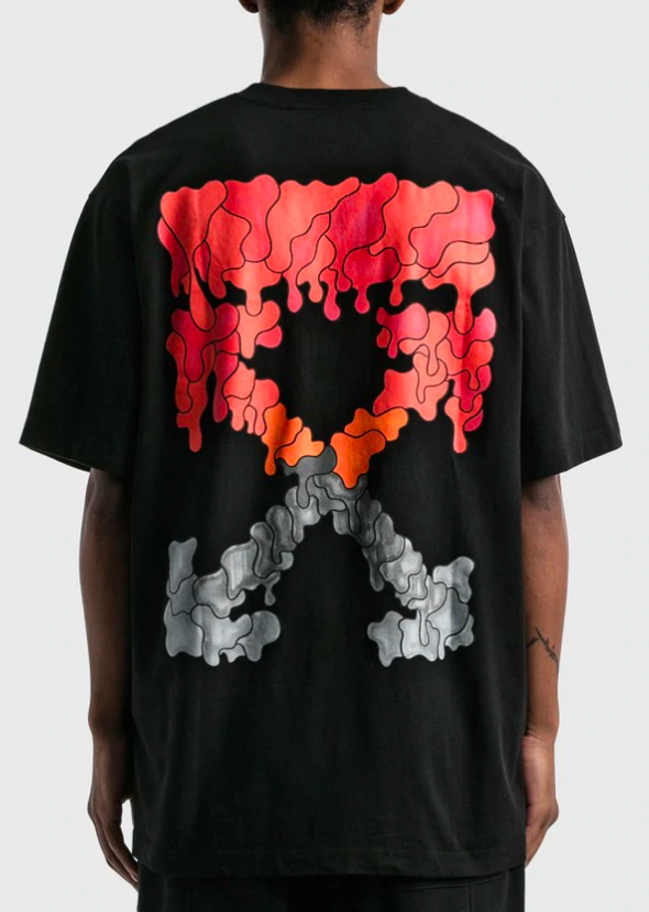 Off-White Red Marker S/S T-shirt (Black)