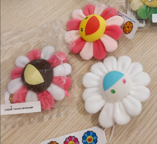 Takashi Murakami Flower Plush Pin