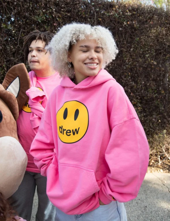 Drew House Pullover Mascot Hoodie Magenta