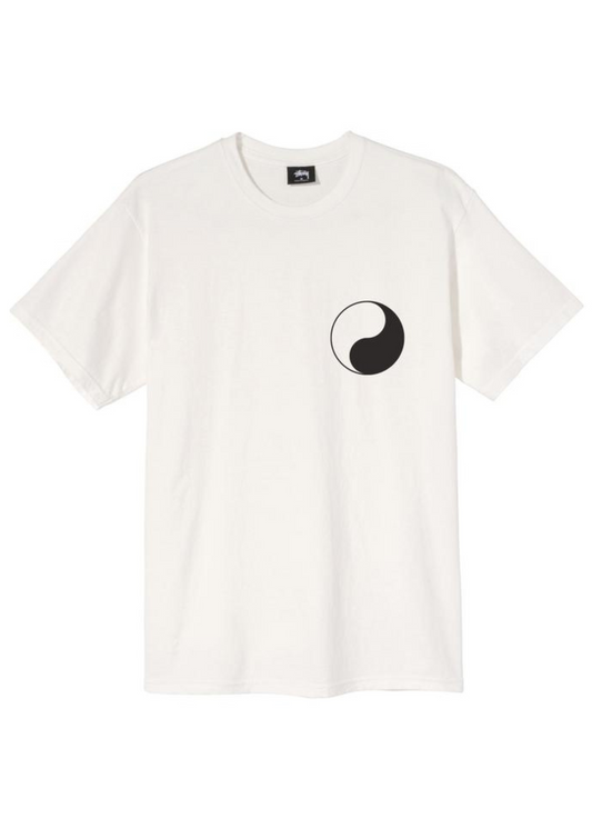 Stussy x Our Legacy Ying Yang Dyed Tee (White)