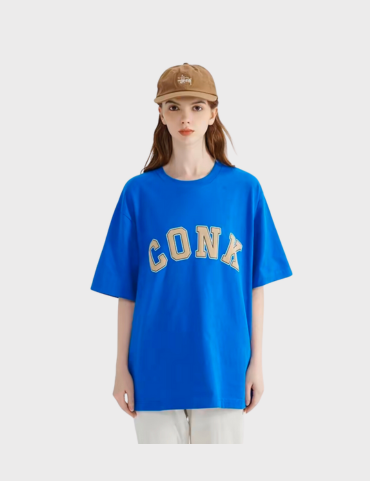 Conklab 'CONK' Wording Tee - Blue