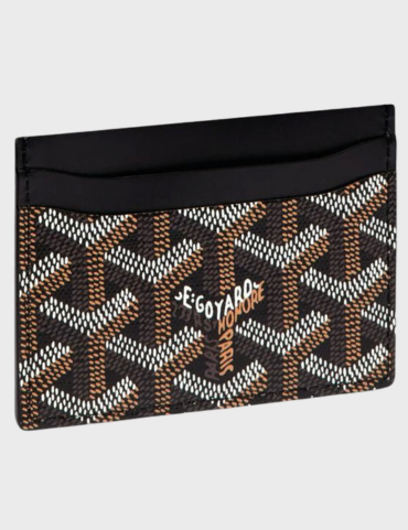 Goyard Saint - Sulpice Card Wallet - Marquage Coeur Black