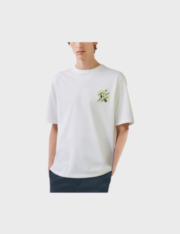 Hermes Adult Emerald Tablet T-Shirt - White