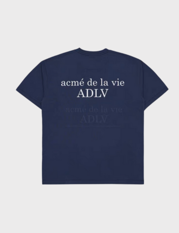 ADLV acme de la vie Logo T-shirt SS23 (Navy)