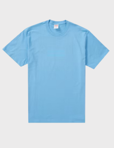 Supreme Tonal Box Logo T-shirt SS23 (Bright Blue)