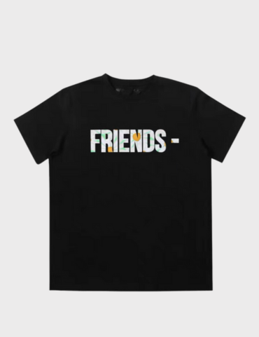 Vlone Friends Sunflower Logo T-shirt SS23 (Black)