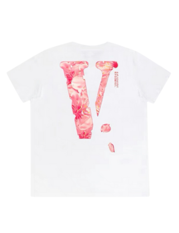 Vlone Friends Sakura Logo T-shirt SS23 (White)