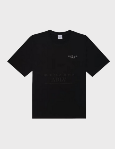 ADLV acme de la vie Logo T-shirt SS23 (Black)
