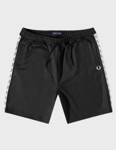 Fred Perry Taped Tricot Short Pants SS23 (Black)