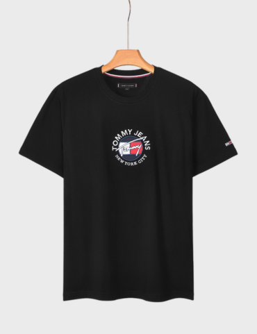 Tommy Hilfiger Jeans Logo T-shirt SS23 (Black)