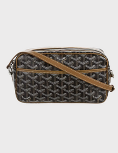 Goyard Cap Vert Crossbody (Goyardine Brown)