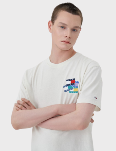 Tommy hilfiger jeans white deals