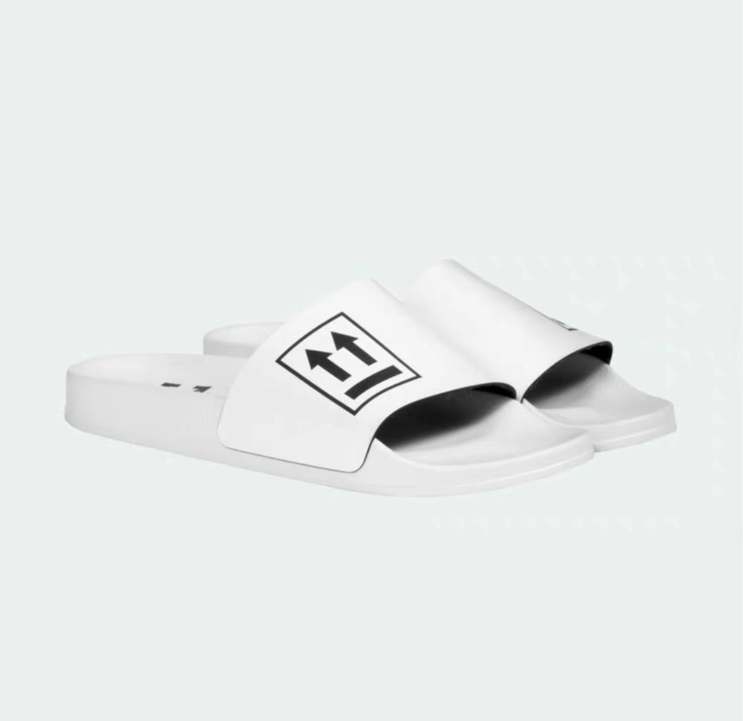 OFF-WHITE Double Arrow sliders White - Shop Streetwear, Sneakers, Slippers and Gifts online | Malaysia - The Factory KL