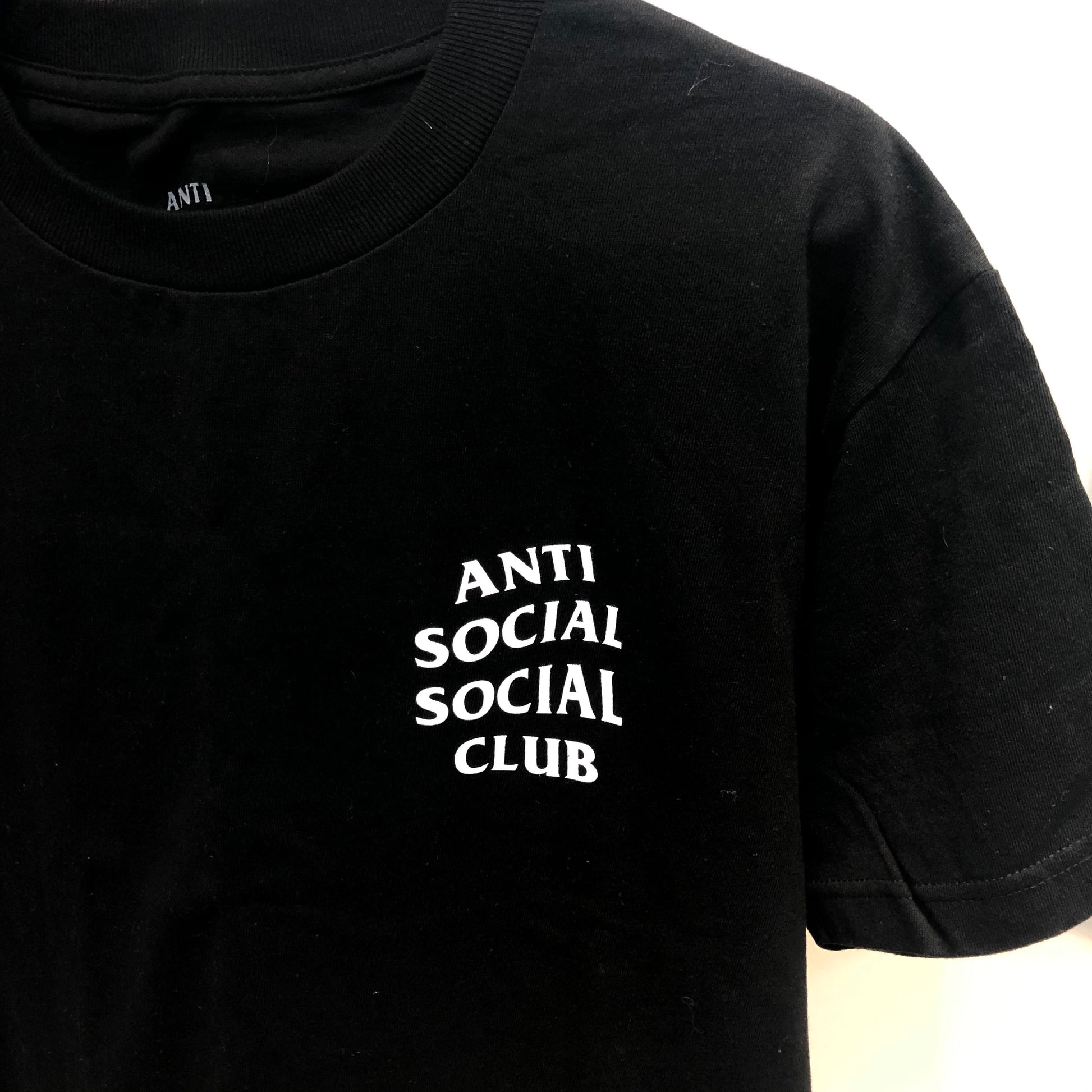 Anti Social Social Club Basic Black Wording Tee - Shop Streetwear, Sneakers, Slippers and Gifts online | Malaysia - The Factory KL