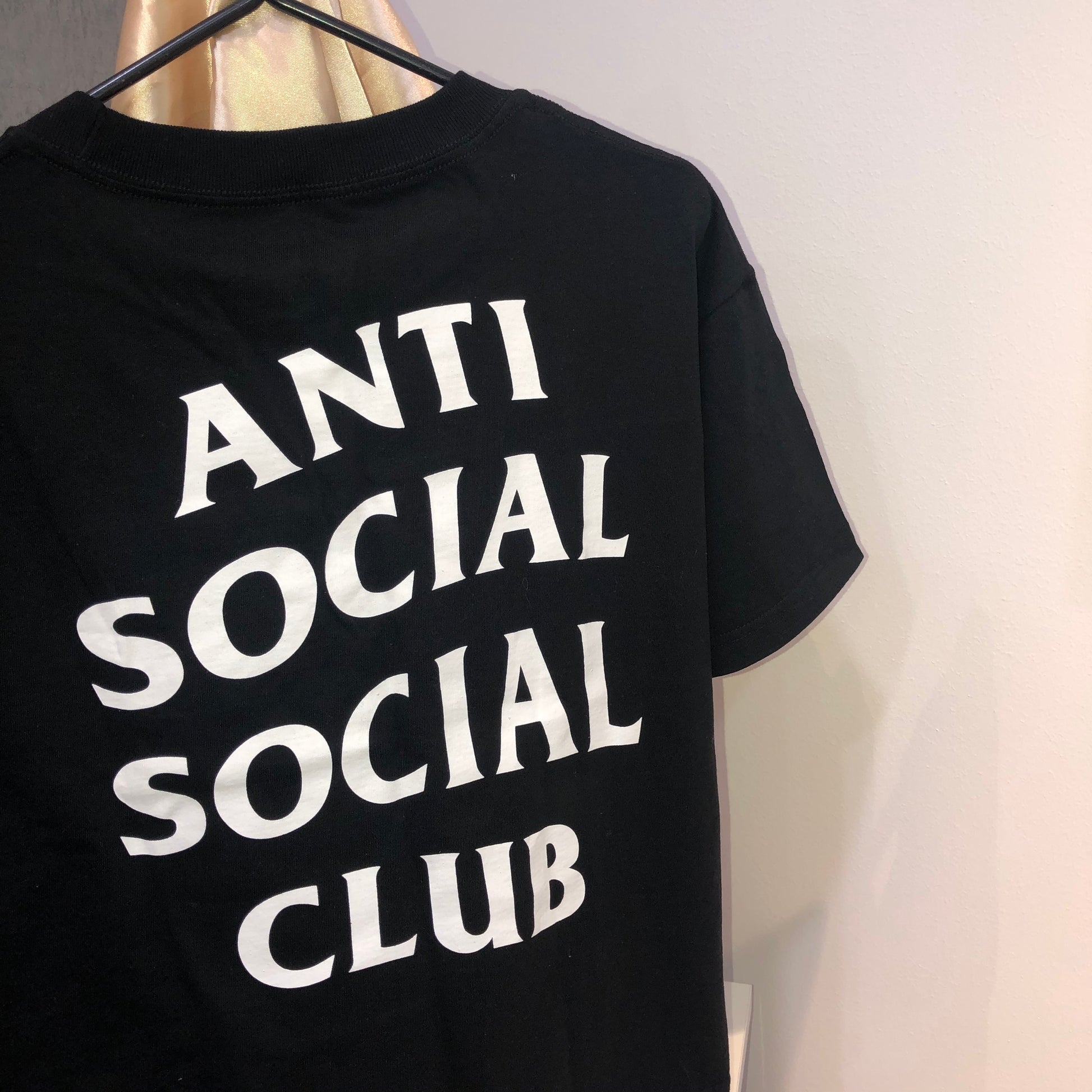 Anti Social Social Club Basic Black Wording Tee - Shop Streetwear, Sneakers, Slippers and Gifts online | Malaysia - The Factory KL