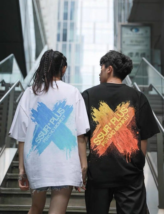 SSUR Plus Splash T-Shirt - Shop Streetwear, Sneakers, Slippers and Gifts online | Malaysia - The Factory KL