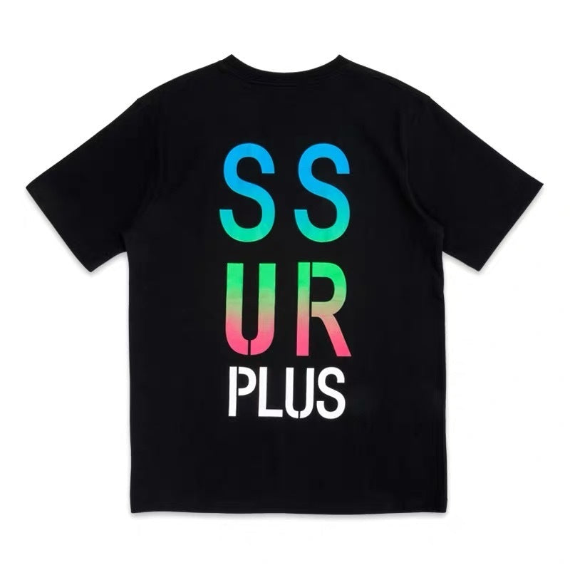 SSUR PLUS Colourful Logo T-Shirt - Shop Streetwear, Sneakers, Slippers and Gifts online | Malaysia - The Factory KL