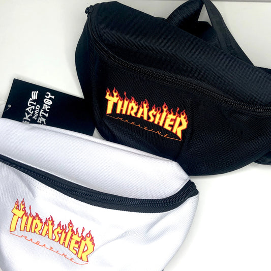 Thrasher Flame Mesh Waist Bag - Shop Streetwear, Sneakers, Slippers and Gifts online | Malaysia - The Factory KL