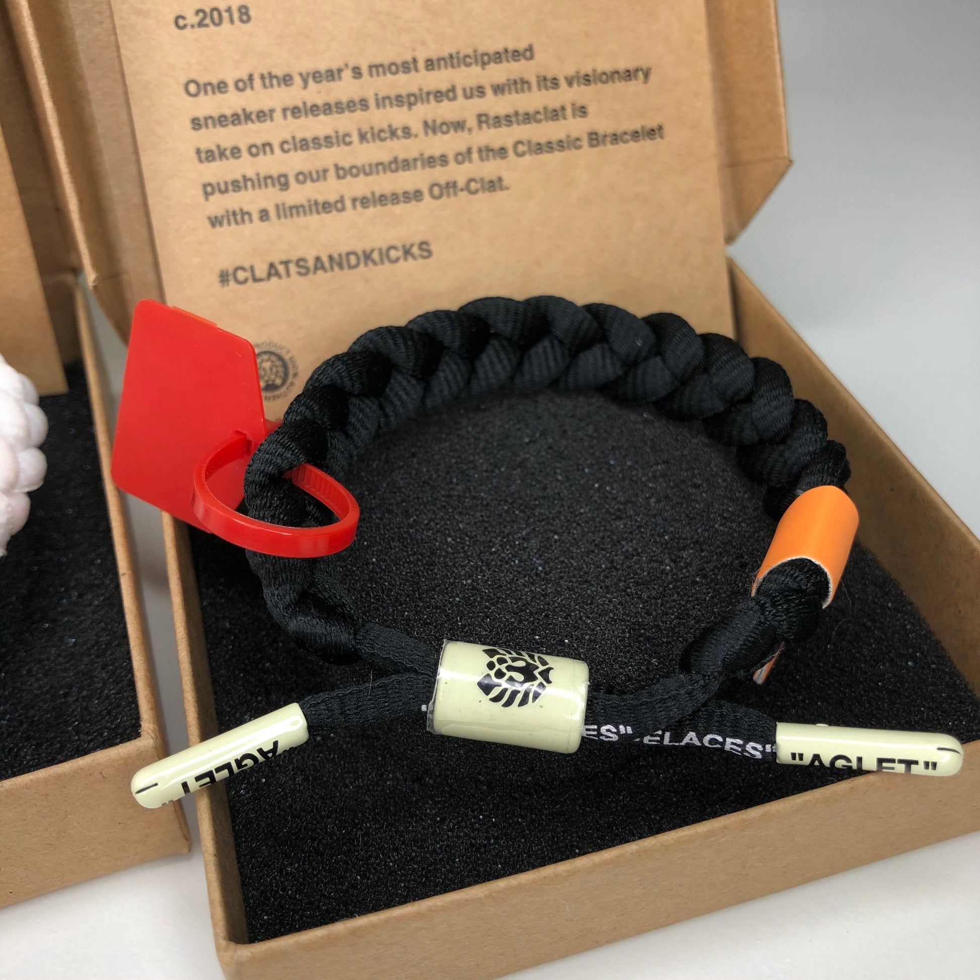 Off-White Rastaclat Bracelet - Shop Streetwear, Sneakers, Slippers and Gifts online | Malaysia - The Factory KL